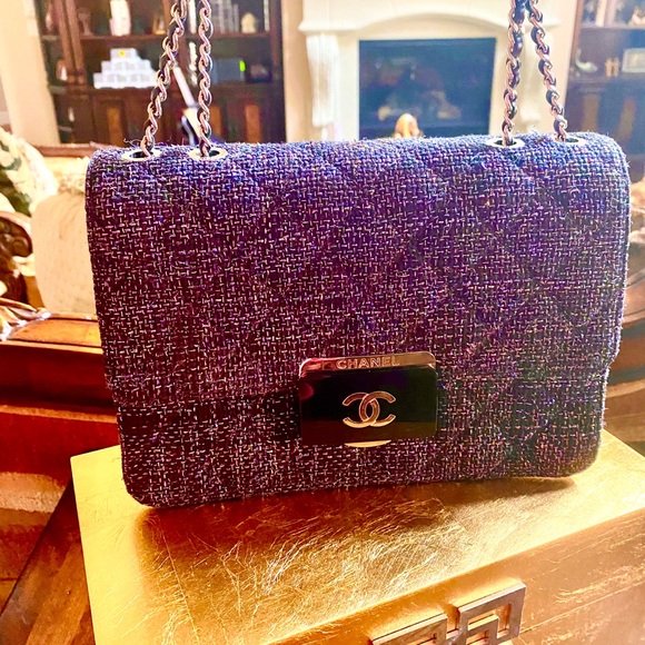 SOLD July4th Price Drop Chanel BeautyLock Tweed/L - Picture 9 of 15